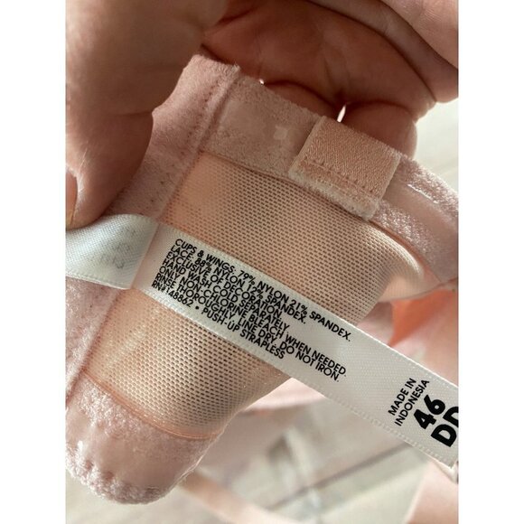 Torrid Curve Women's Soft Pink Padded Bra - 46DD - Picture 12 of 12